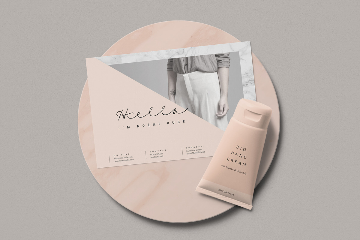 Brand Stationery Pack • Noémi, a Books & Magazine Mockup by Nonola (Photo 6 of 8)