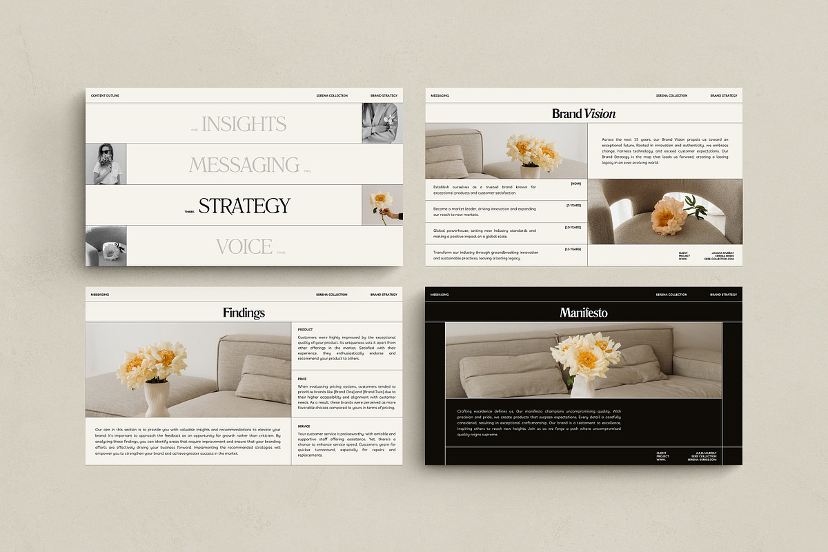 SERE / Brand Strategy, a Presentation Template by Wildnun Studio (Photo 9 of 17)