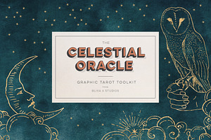 Celestial Oracle: Tarot Clipart SVGs