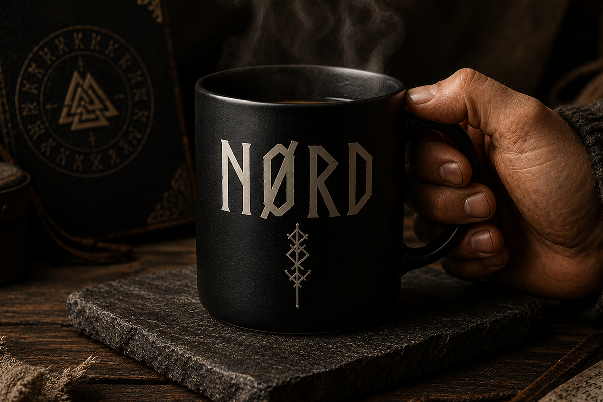 Nostic Runic - Mystic Display Font, a Serif Font by overlaytemplates (Photo 3 of 5)