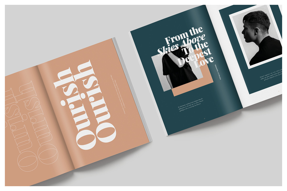 OURISH Editorial Lookbook, a Magazine Template by Arif Tri Ananta (Photo 4 of 14)