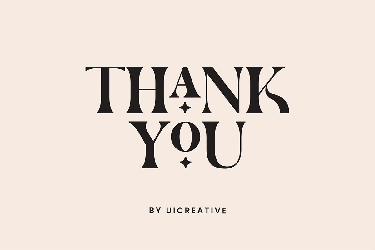 Xander Swordfish Ligature Serif Font, a Serif Font by UICreative (Photo 13 of 13)