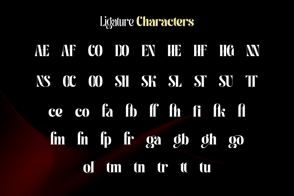 Kelgat — Elegant Serif Display Font, a Serif Font by Ekahermawan (Photo 11 of 12)