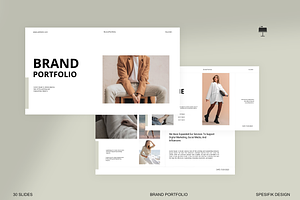 Brand Portfolio Keynote Template, a Presentation Template by Spesifikstd