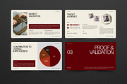 Burgundy Business Strategy Deck, a Presentation Template by Pani Temp. (Thumbnail 11 of 13)
