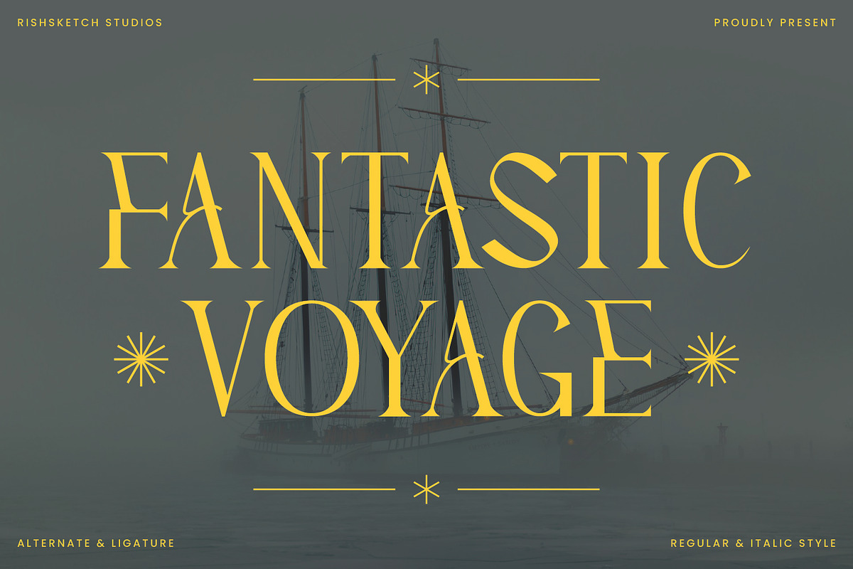 Arkalune - Serif Typeface Font, a Serif Font by Rishsketch (Photo 2 of 15)