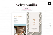 Velvet vanilla social media template, a Social Media Template by Chanut is industries (Thumbnail 7 of 8)
