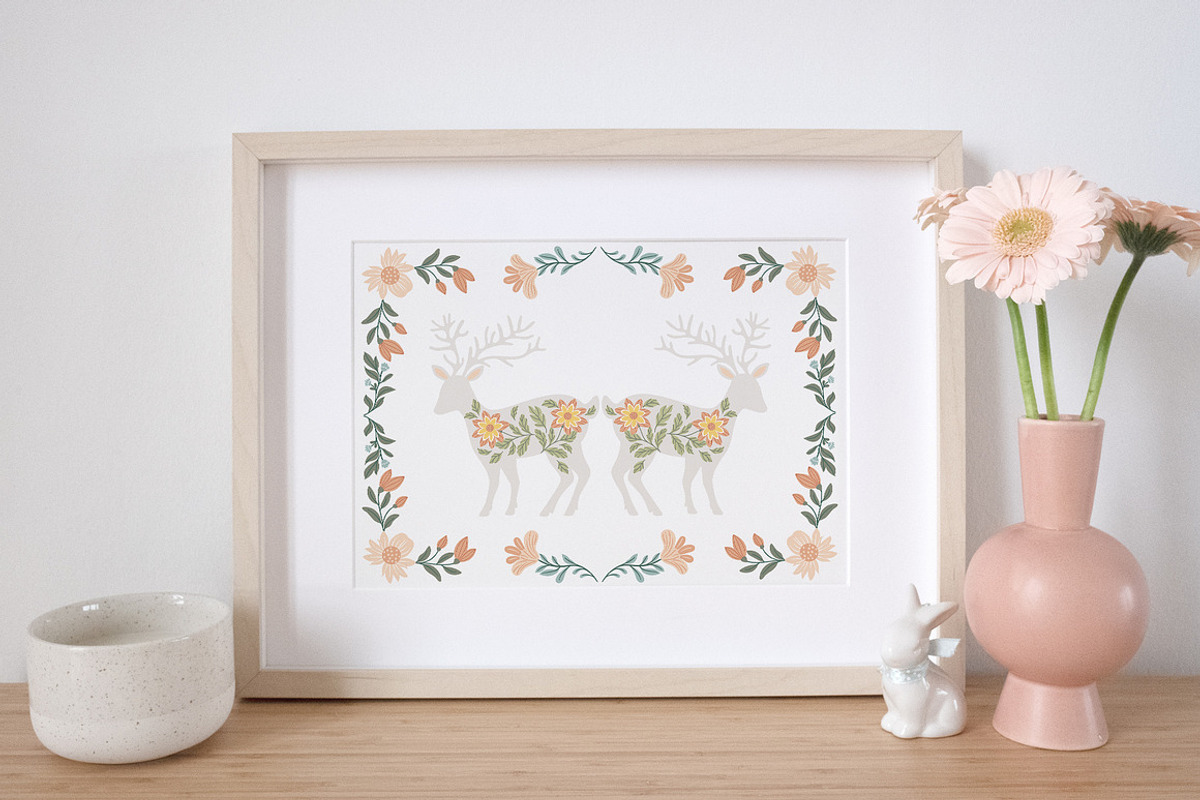 Folk Harmony, a Decorative Illustration by Jenny Quince (Photo 8 of 11)