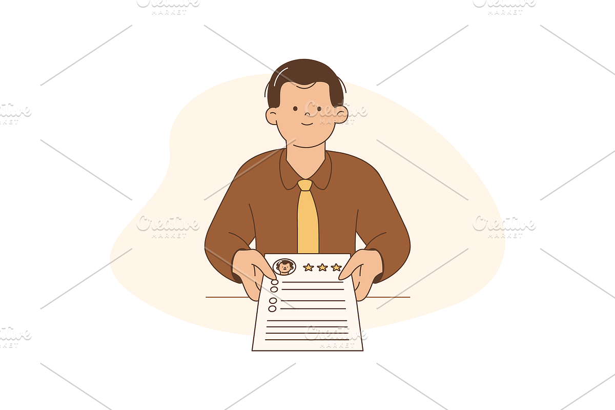 Job Recruitment Illustration, an Object Graphic by Jump Studio (Photo 6 of 12)
