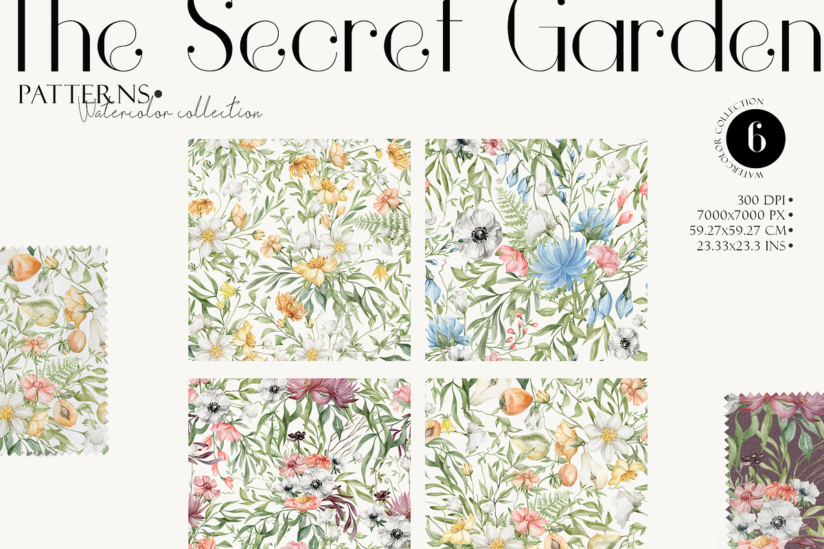Watercolor Flowers & Antique vases, an Illustration by Kreker Kate (Photo 7 of 11)
