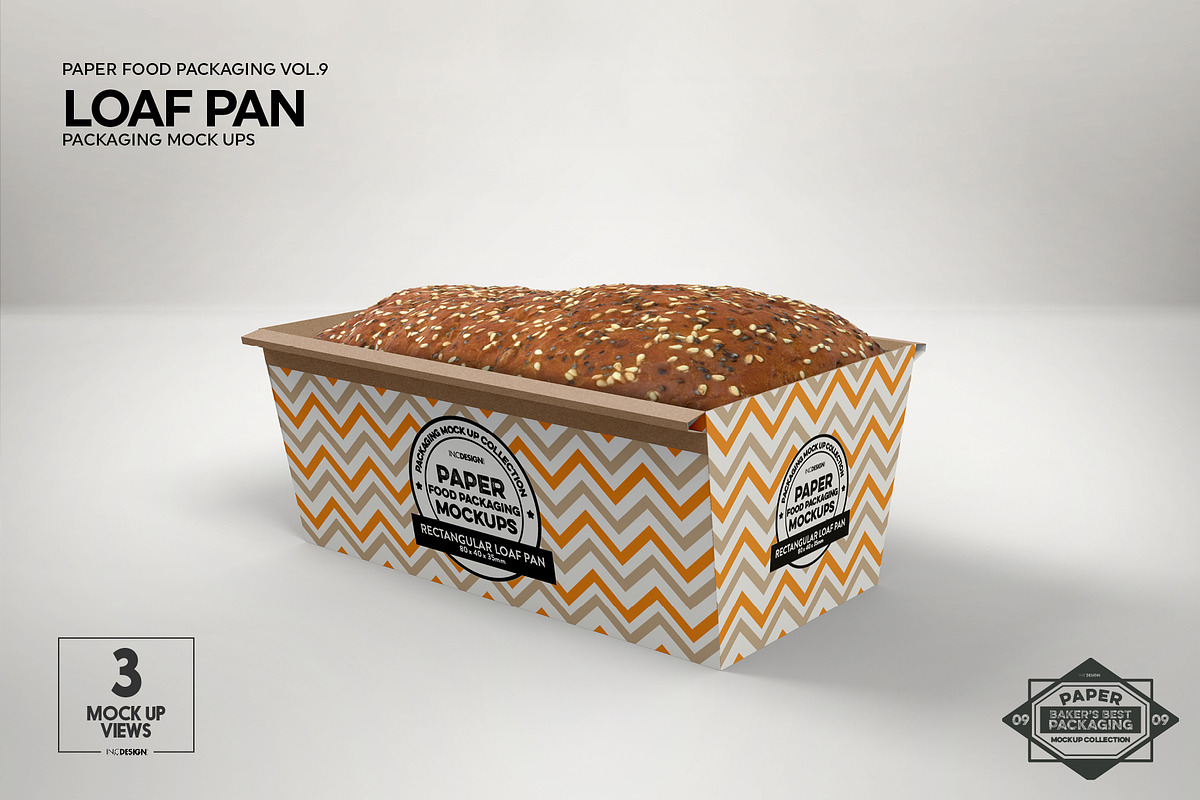 VOL.9: Food Box Packaging Mockups, a Cups & Container Mockup by INCDesign (Photo 4 of 21)