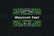 Wolfcliff - Display Vintage Font, a Script Font by Artdorable (Thumbnail 3 of 10)