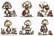 Whimsical Back to School Duck PNG, an Animal Illustration by Libby Wishes (Thumbnail 2 of 4)