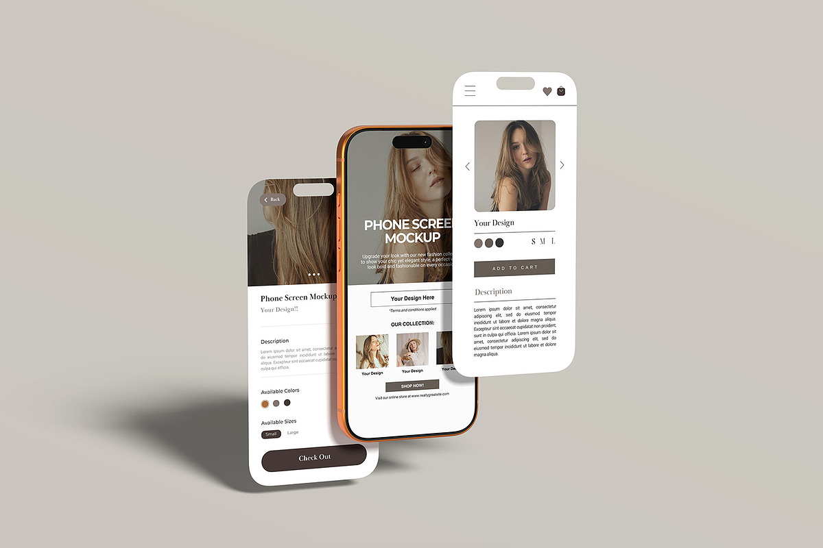 iPhone 17 Pro Screen Mockup, an iPhone Mockup by graphicsecond (Photo 7 of 7)