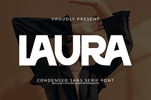Laura - Condensed Sans Serif Font