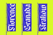 Wilfred Knights Modern Blackletter, a Blackletter Font by timelesstype.co (Thumbnail 2 of 20)