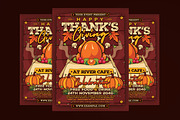 Thanksgiving Celebration Flyer, a Flyer Template by Muhamad Iqbal hidayat (Thumbnail 1 of 4)