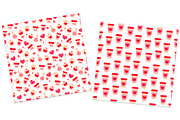 Valentine's pattern. Hearts pattern, a Pattern Graphic by IrinaShishkova (Thumbnail 6 of 6)