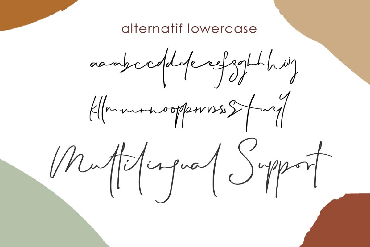 Instalove Diary, a Script Font by AMINMARIO (Photo 9 of 11)