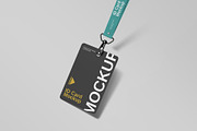 ID Card Mockups, an Advertising Mockup by graphiccrew (Thumbnail 6 of 10)