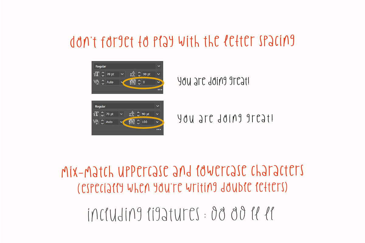 Quirky Handwritten Font Cute Flowers, a Handwritten Font by Kaya Fonts (Photo 27 of 32)