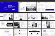 Blue PowerPoint Template, a Presentation Template by Artemis-products (Thumbnail 4 of 9)