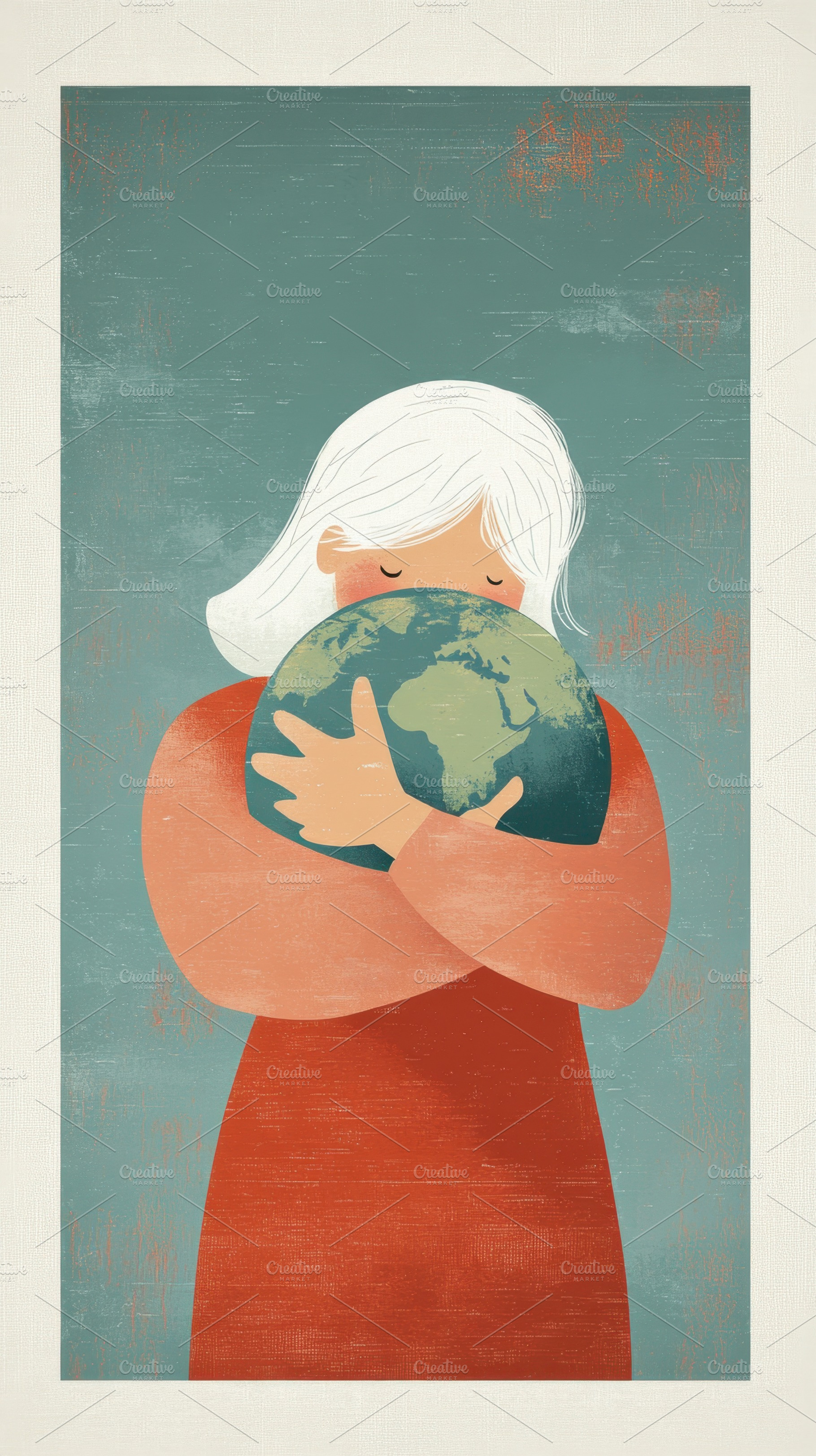 Embracing the Earth in Compassion, a Photo by Beautiful things