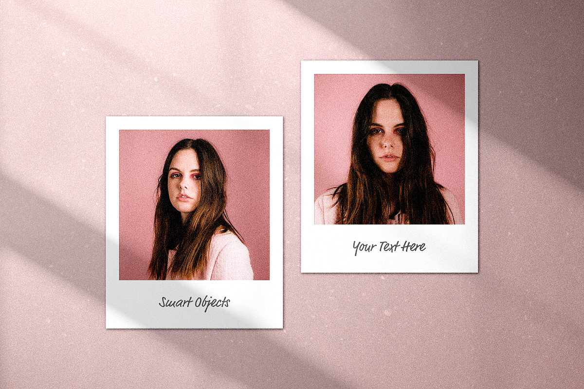 Polaroid Instant Picture Mockups, a Pens & Pencil Mockup by Design Squad (Photo 3 of 11)