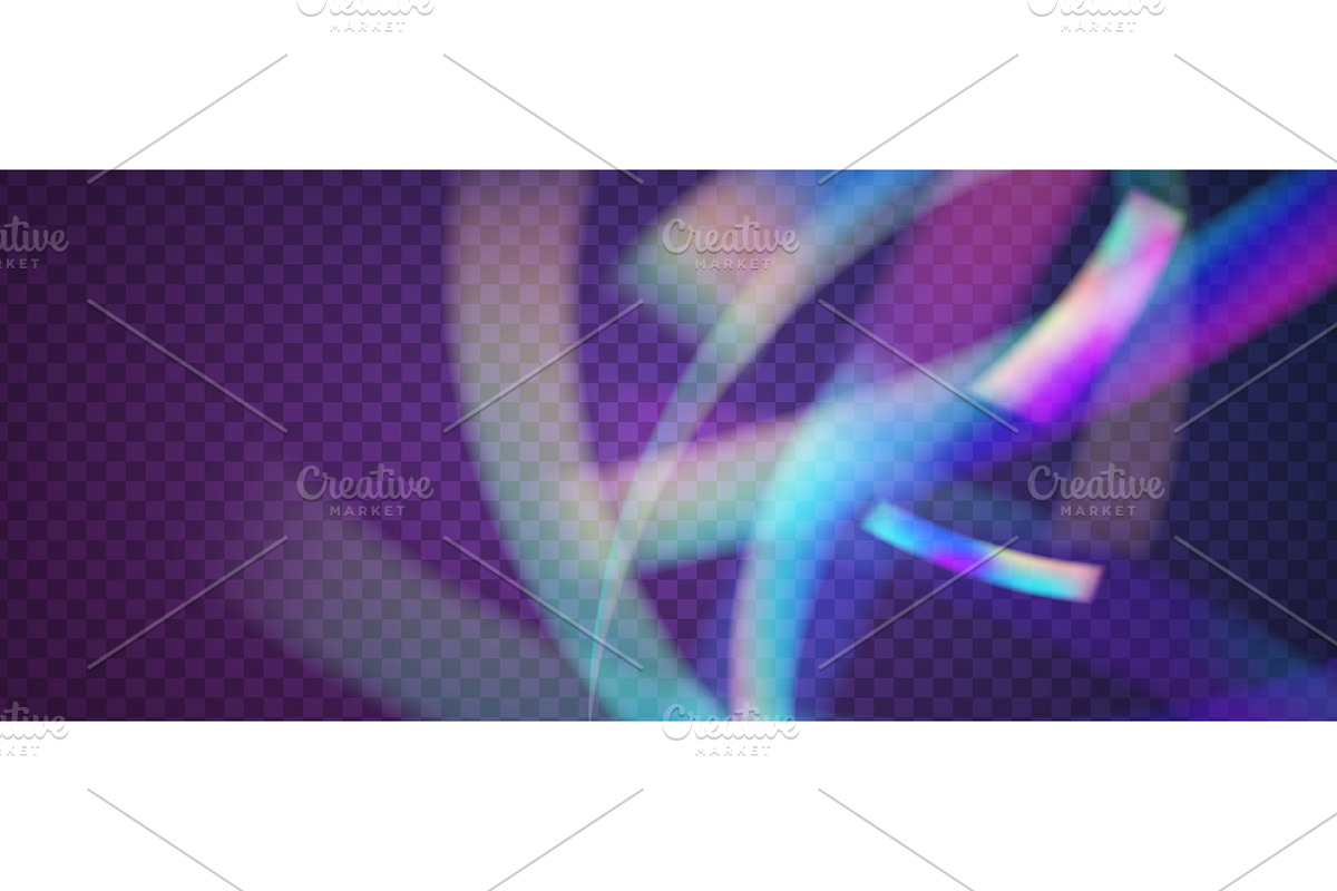 Iridescent Prism Background. Rainbow, a Texture Illustration by Holo Art