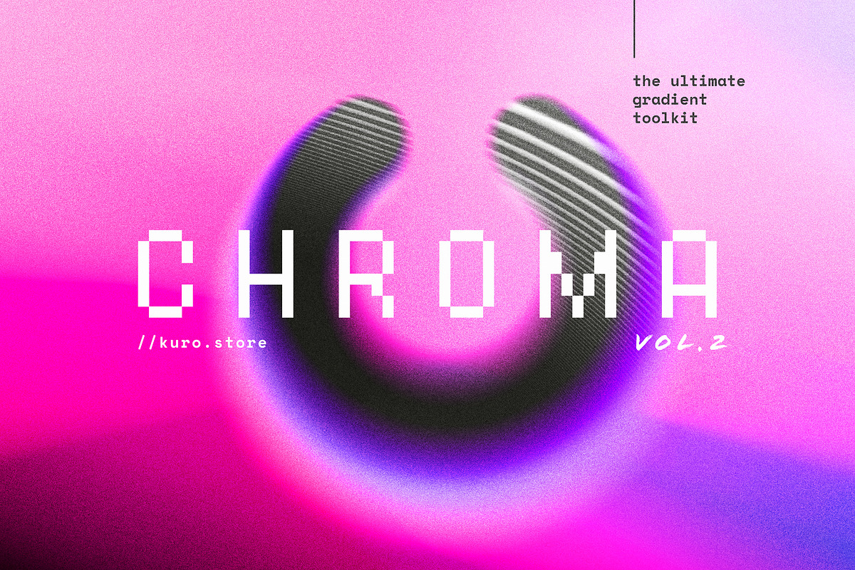 Chroma Grainy Gradient Textures Vol2, a Texture Graphic by kuro (Photo 4 of 10)