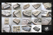 Vintage Logo Mock Up Set Volume 2, a Product Mockup by Yusof Mining (Thumbnail 3 of 5)