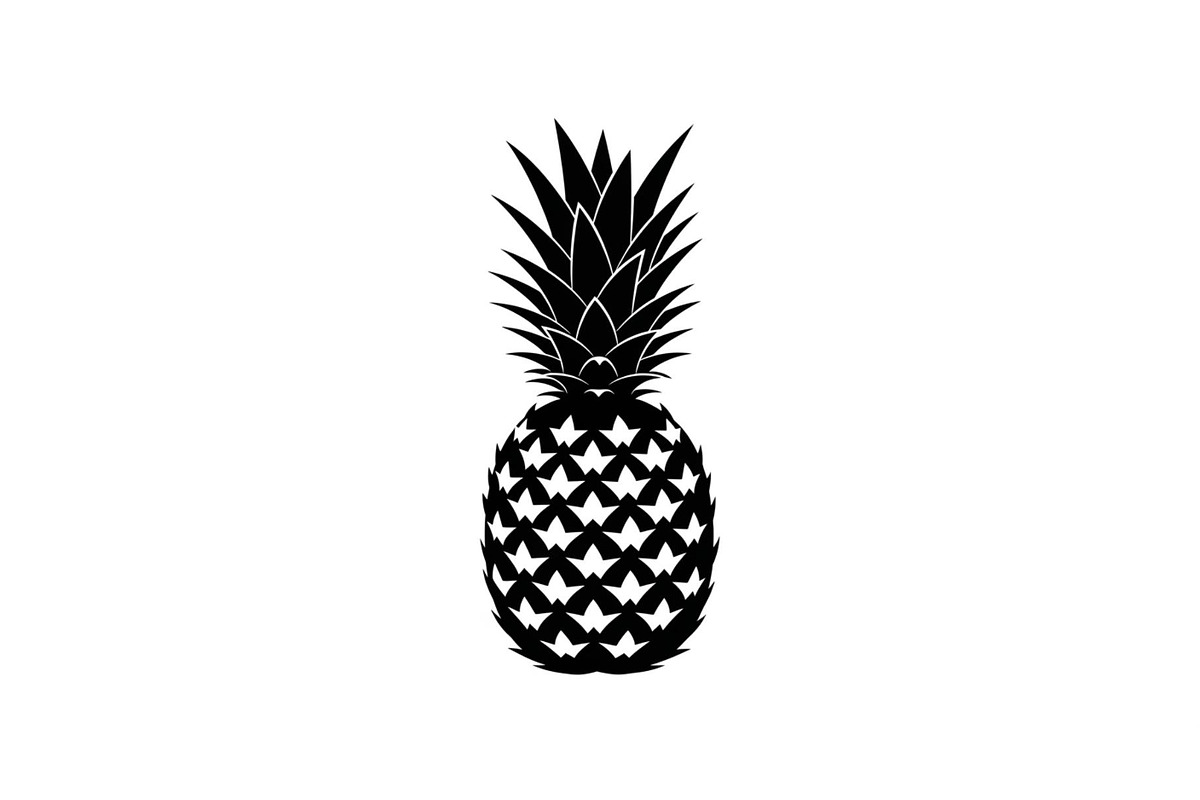 Pineapple Silhouette Vector Bundle, an Illustration by jahid234 (Photo 8 of 51)