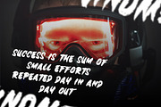 Vinomez - Graffiti Brush Font, a Font by Dhabee (Thumbnail 4 of 15)