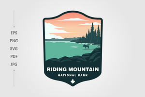 riding mountain national park, an Object Illustration by lawoel