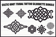 Celtic Tribal Tattoo Knot Bundle, an Illustration by hafijul (Thumbnail 1 of 9)