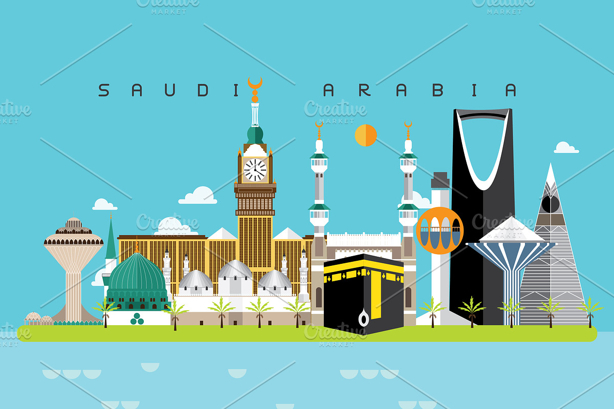 Landmarks Travel and Journey Vector, an Illustration by Noree (Photo 4 of 6)