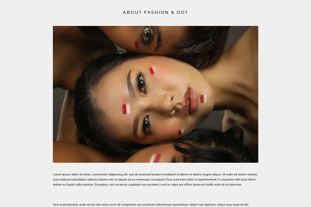 Fashion&Dot - Shopify Theme, a Templates & Theme by inSTUDIO43 (Photo 6 of 12)