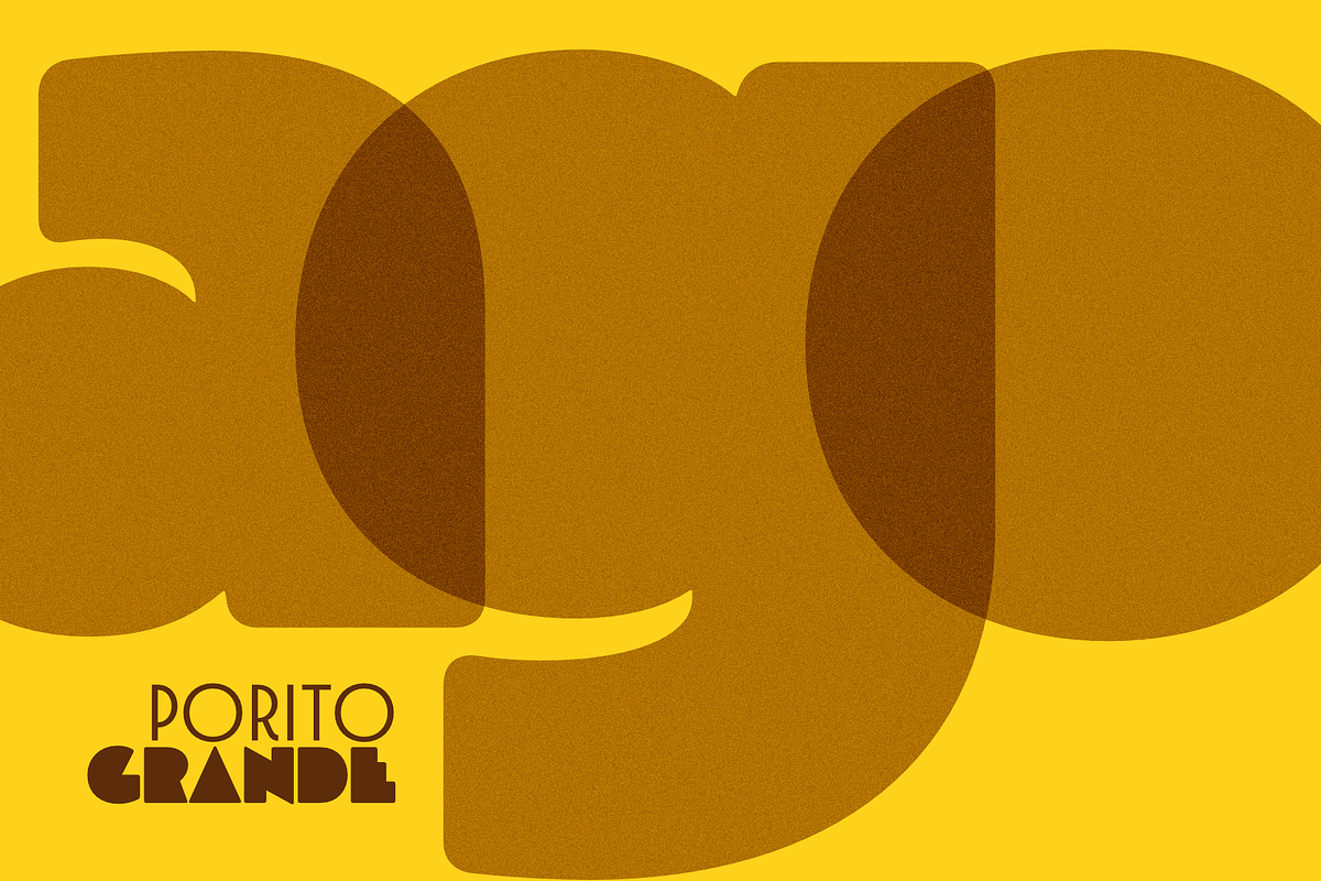 Porito Grande, a Sans Serif Font by Nasir Udin (Photo 4 of 10)