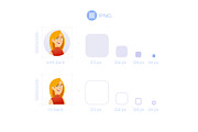 %SALE% -People Avatars Collection, a Work Illustration by VectorVision (Thumbnail 4 of 10)