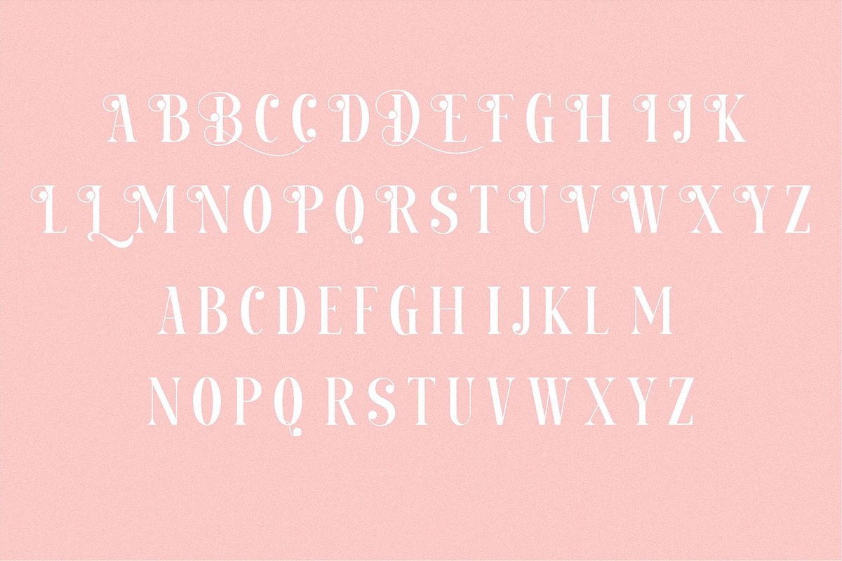 Bachon - Elegant Ligature Serif, a Serif Font by Luna Shop (Photo 6 of 8)