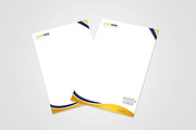 Professional Letterhead Design, a Stationery Template by Vectsaifur807 (Thumbnail 2 of 3)