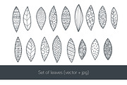Leaves, a Pattern Graphic by YuliaBiser (Thumbnail 6 of 6)