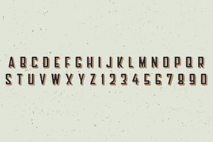 Barber Label Typeface