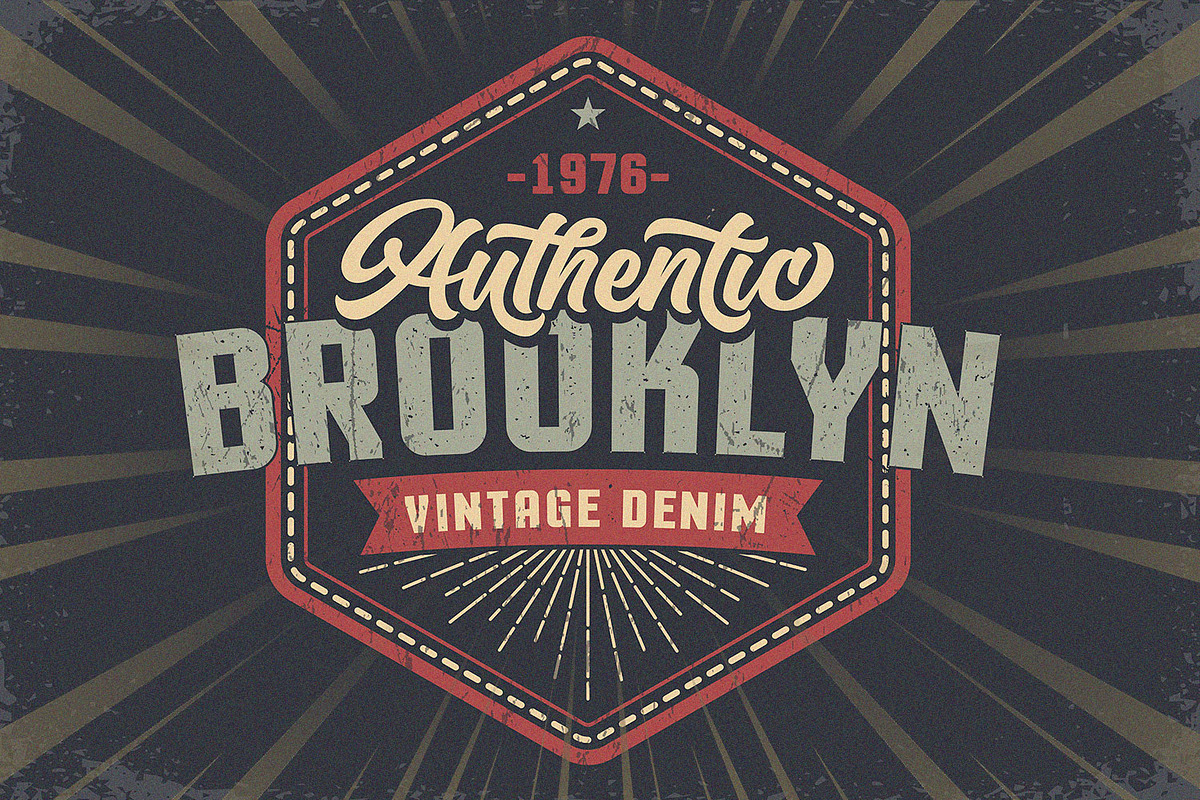 Hundred Miracles - Urban Restro Font, a Script Font by Subectype Studio (Photo 6 of 11)