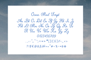 Ocean Mail Font, a Script Font by gafaroff studio (Thumbnail 6 of 6)