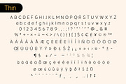 Fox Mino 3 Font Styles, a Sans Serif Font by Fox7 By Rattana (Thumbnail 11 of 12)