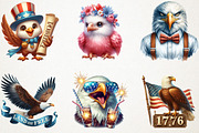 4th Of July Bald Eagle Sublimation, a Seasonal Illustration by RobertsArt (Thumbnail 7 of 7)