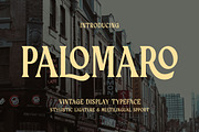 Palomaro - Vintage Font, a Script Font by AQR Studio (Thumbnail 1 of 9)