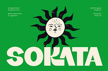 Sokata - Unique Bold Display Font