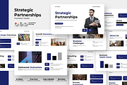 Strategic Partnerships - PowerPoint, a Presentation Template by QR Design Studio (Thumbnail 1 of 3)